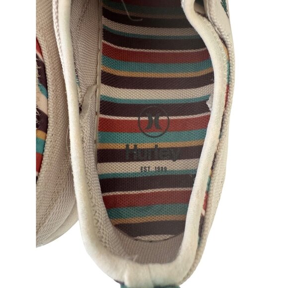 Hurley Castaic Beige Sneaker Size 6 Light Weight NWOB $89 Lace Up - Picture 10 of 12
